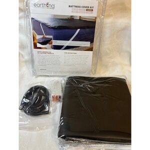 Earthing Queen Mattress Cover Kit Clint Ober Grounding Safety Adapter